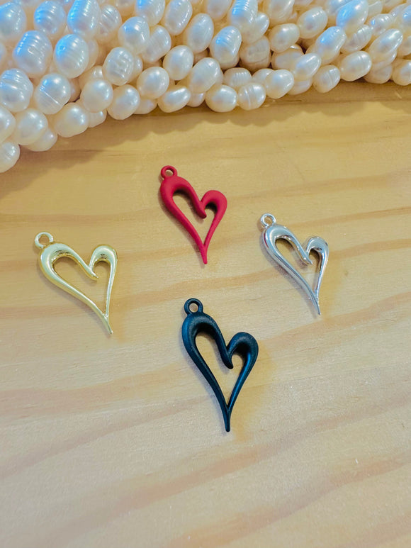 Alloy charms Heart