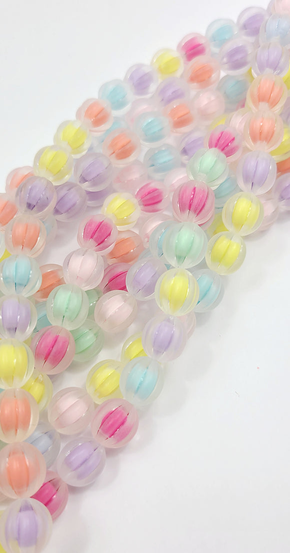 Fosted Beads 10mm