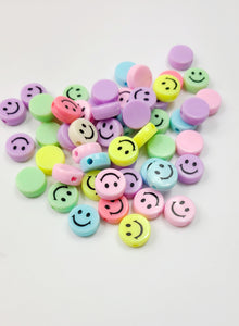 Resin  Beads Happy Face