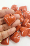 Opaque Acrylic pendants Heart