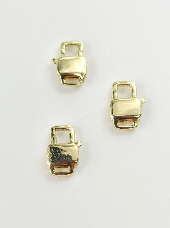 Lobster Claw Real 18k Gold plated