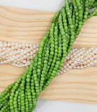 Glass Beads Imitation Jade