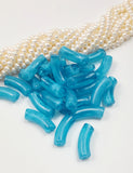Acrylic Beads  imitation  Gemstone tube