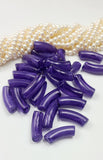 Acrylic Beads  imitation  Gemstone tube
