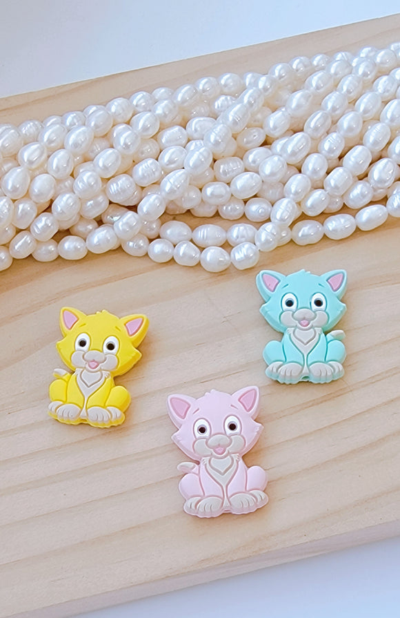 Silicone Beads Cat