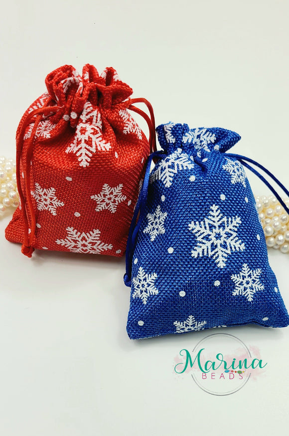 Christmas Snowflake bags