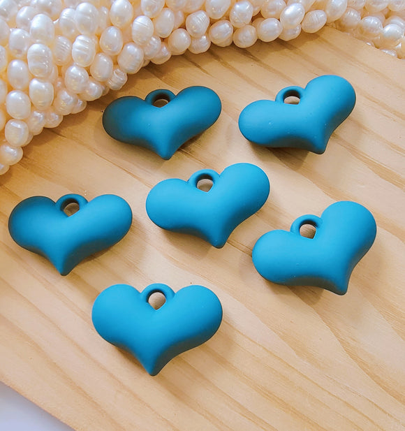 Rubber Acrylic heart