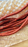 Heishi Beads Flat round