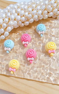 Resin pendants lollipop