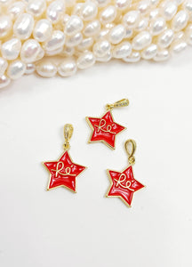 Zirconia pendants star Fe