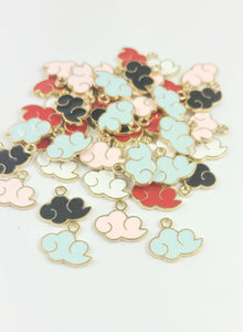 Alloy Enamel Pendants cloud