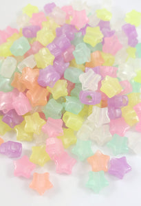 Luminous Acrylic Beads star