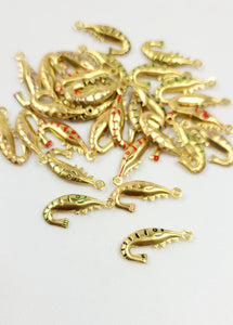 Stainless Steel  Pendants enamel  fish