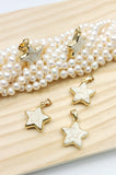 Turquoise pendant alloy star