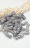 Acrylic Beads  imitation  Gemstone tube