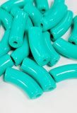 Acrylic Beads  imitation  Gemstone tube