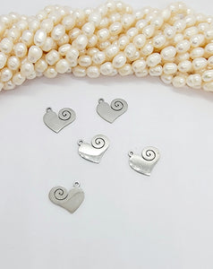 201 Stainless Steel Pendants  Heart