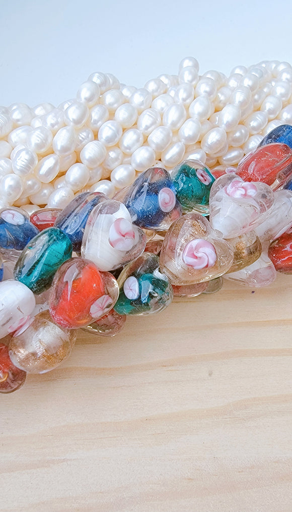 Lampwork Beads Heart