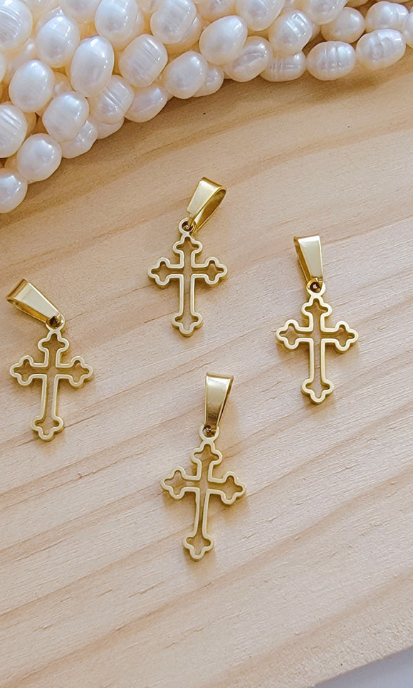 Stainless steel pendants cross