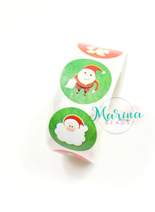 Sticker Label Christmas