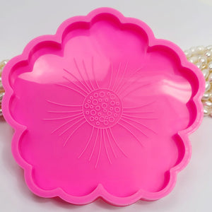 Molde de Flor Coaster